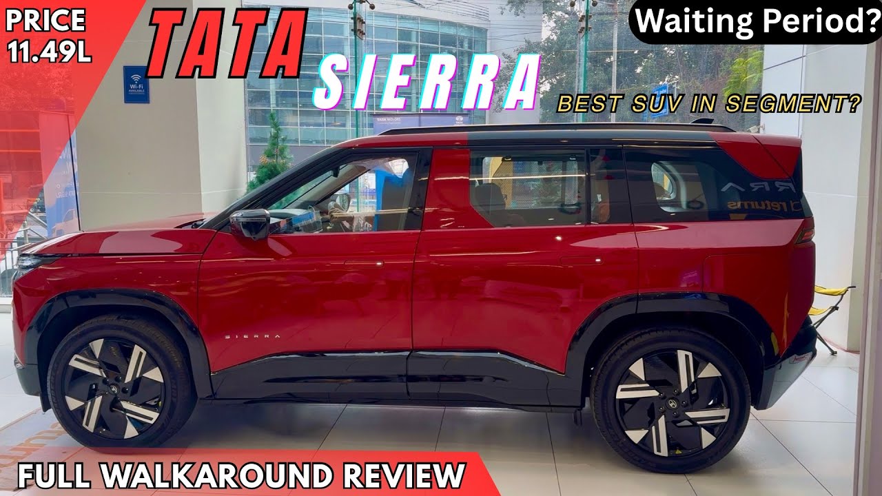 Tata Sierra Turbo Review | Tata Sierra Exterior, Interior & Highlights