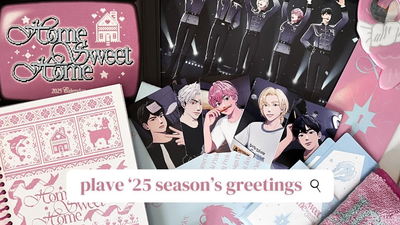 #PLAVE | 2025 season's greetings #unboxing 📦