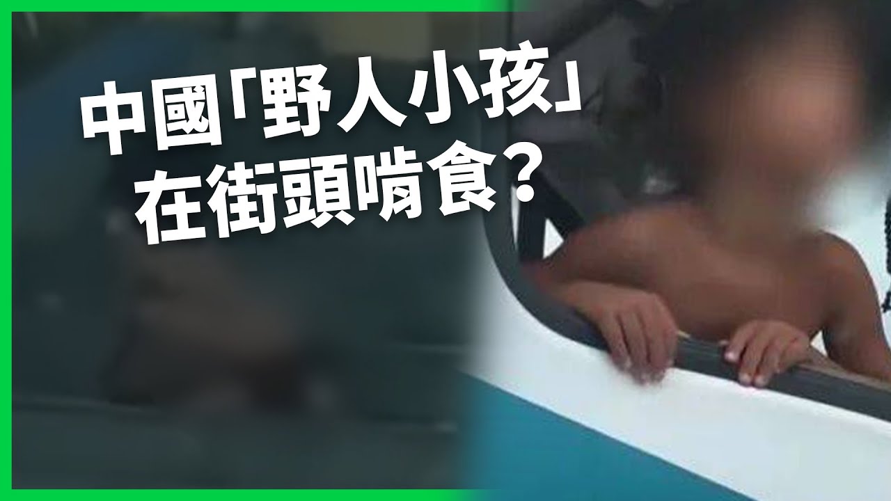 中國高學歷父母的「自然教養」？放任「野人小孩」在街頭啃食？「犬孩」訓練基地曝光？【TODAY 看世界】