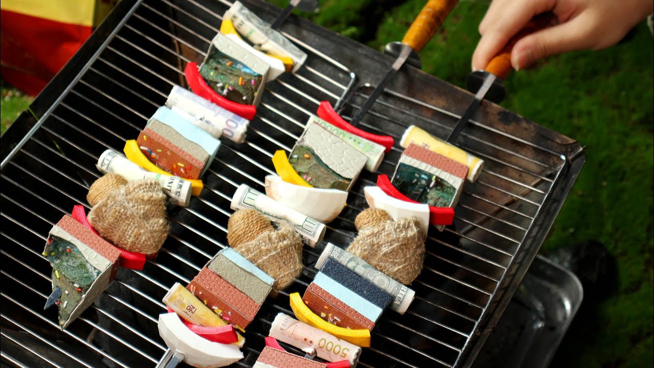 Skewers that increase your IQ up to 3000 / Stop Motion cooking / ASMR