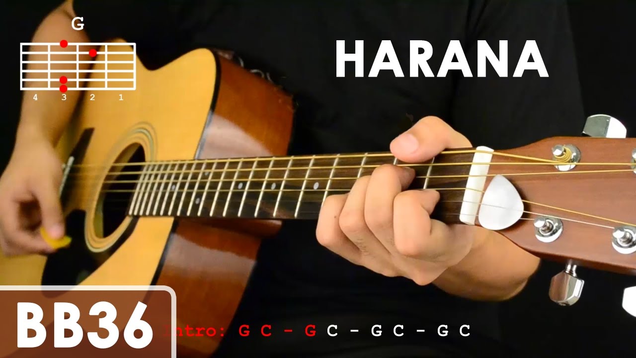 Harana - Parokya ni Edgar Guitar Tutorial (includes strumming patterns and chords)