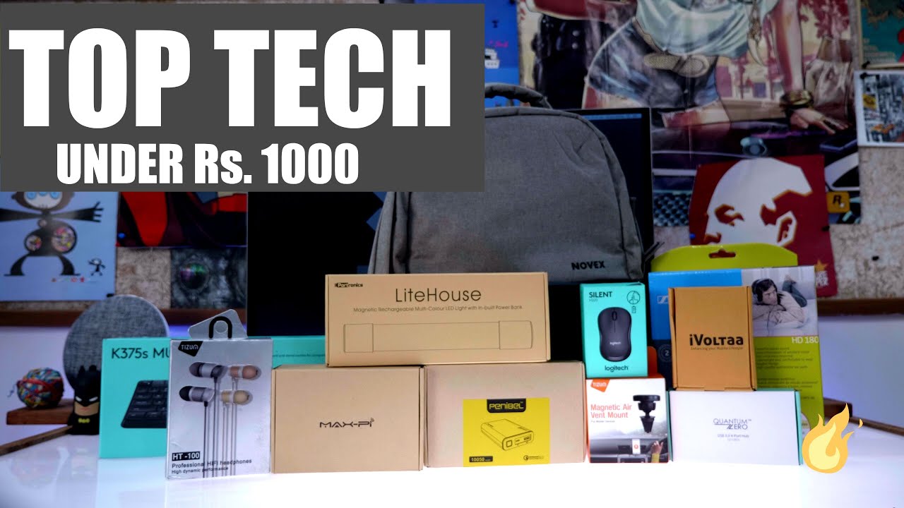 Top Tech Under Rs. 1000  - iGyaan Budget