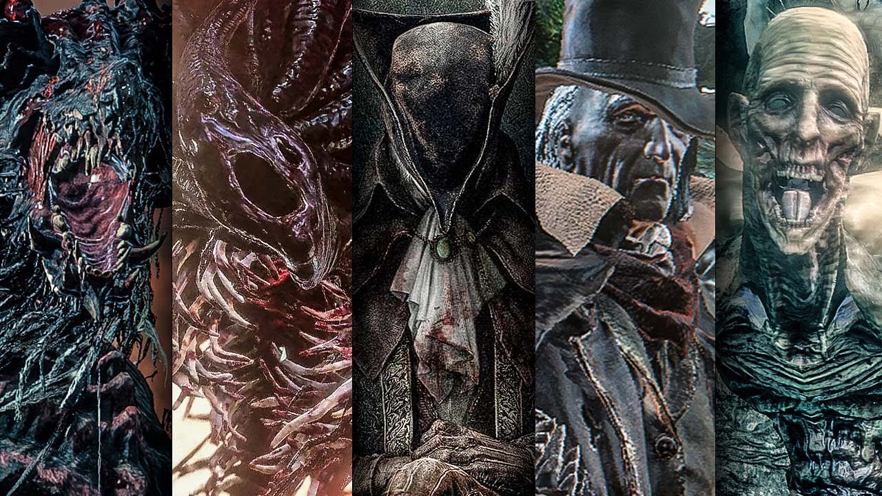 BLOODBORNE  - TODOS LOS JEFES EN ESPAÑOL LATINO // ALL BOSSES 4K