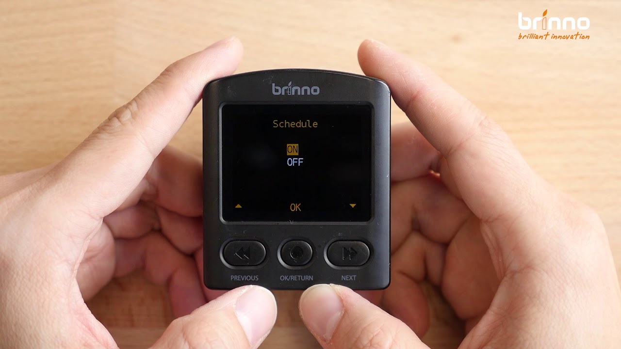 Brinno EMPOWER : TLC2000 (less than FW79)- How to set up schedule setting