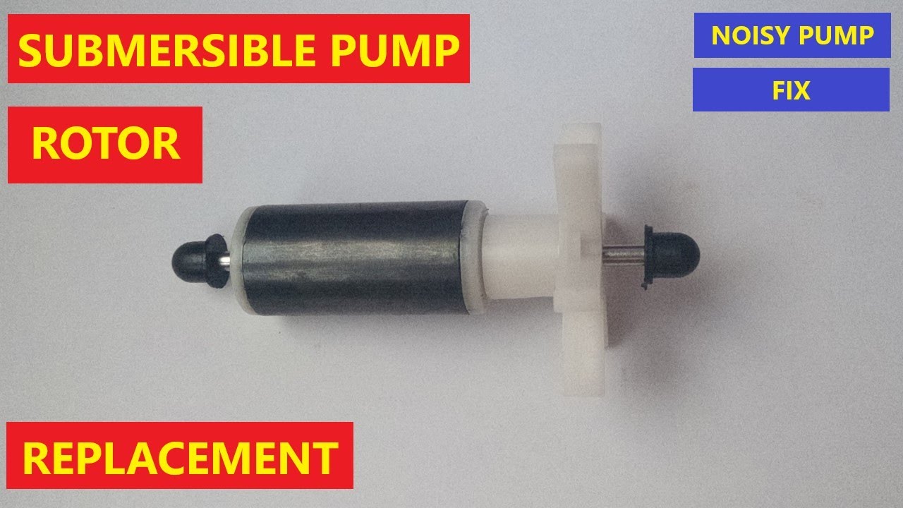 Rotor Impeller Replacement Noisy Submersible Water Pump