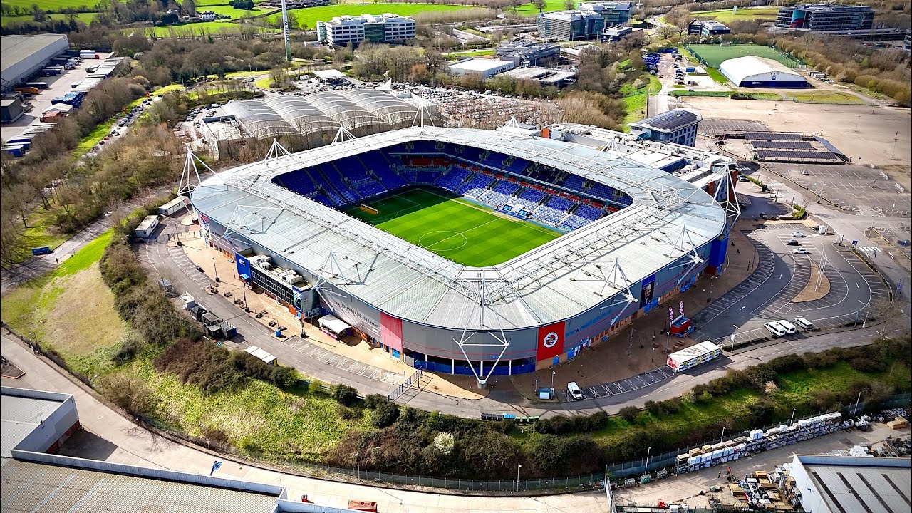 Reading FC, The John Madejski Stadium, Select Car Leasing Stadium, DJI Mini 4 Pro 4K