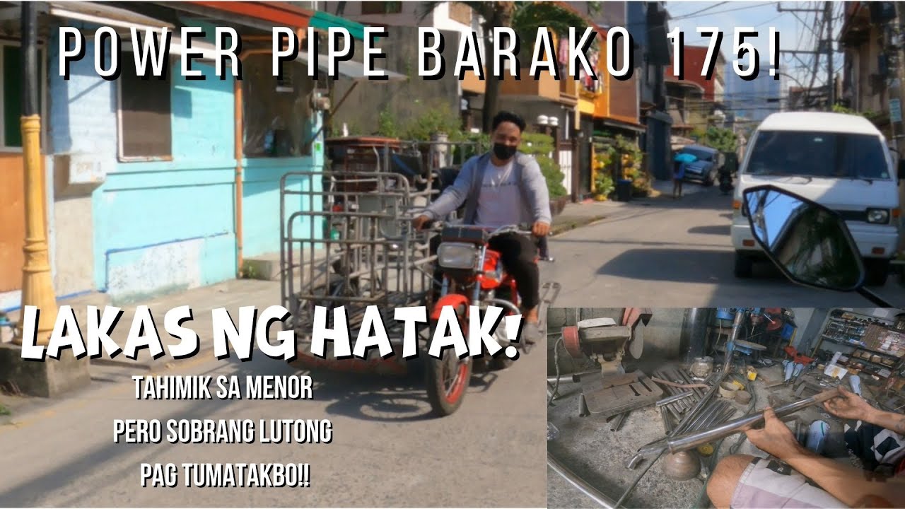 BARAKO KALKAL PIPE POWER PIPE | DAGDAG HATAK | TAHIMIK SA MENOR MALAGAPAK SA RATRAT