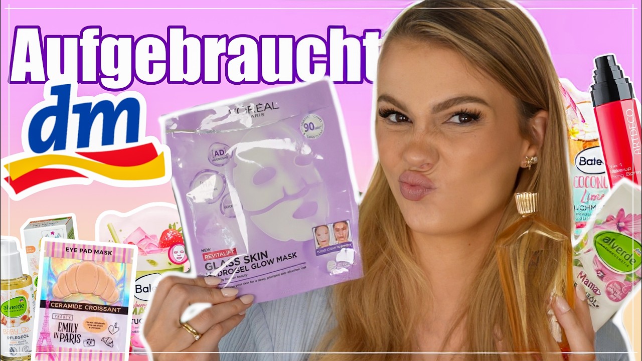 Drogerie AUFGEBRAUCHT 😍 Lohnt sich das Geld?  - Balea, Isana, Maybelline uvm.  I Cindy Jane