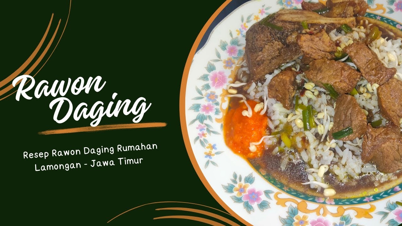 Rawon Daging ~ Resep Rawon Daging Rumahan