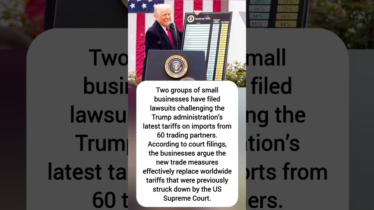 Businesses Challenge Tariffs | Legal Fight Begins