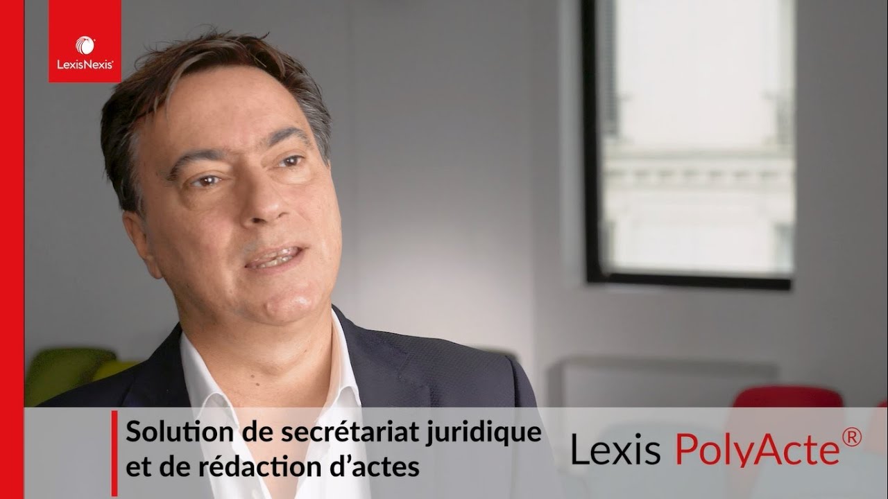 Lexis PolyActe, logiciel de gestion des missions juridiques pour les cabinets d'expertise comptable