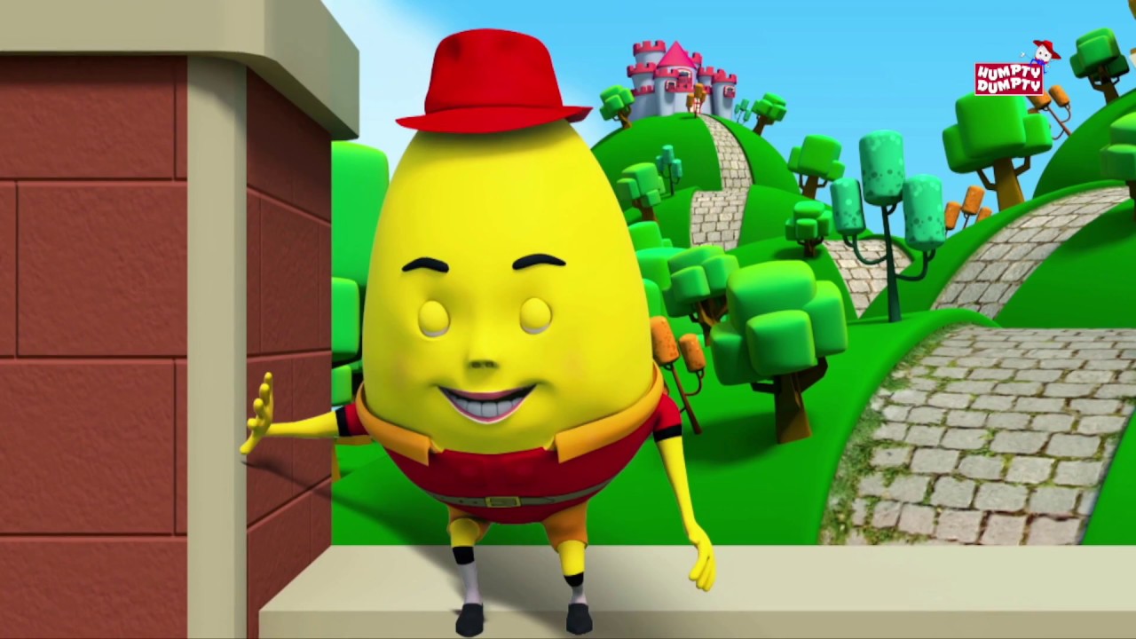 Humpty Dumpty Sat On A Wall | Nursery Rhymes | Kids Songs | 3D Rhymes