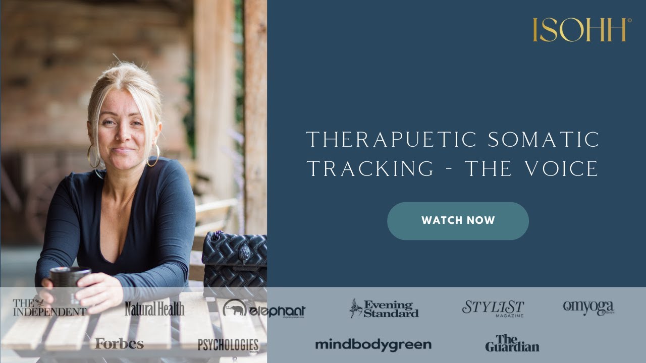 Somatic Tracking in Counselling & Psychotherapy with Aimee Rai