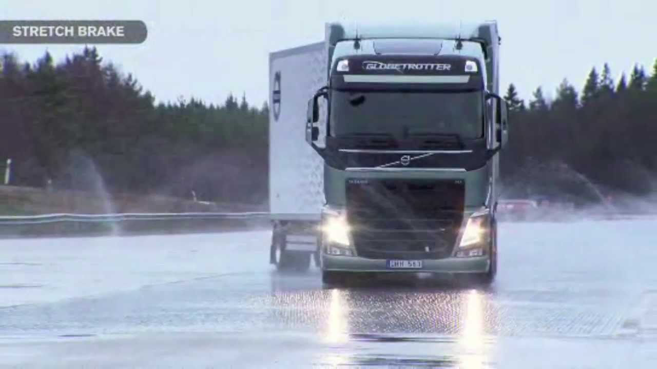 Volvo Trucks повышает безопасность движения по скользким зимним дорогам