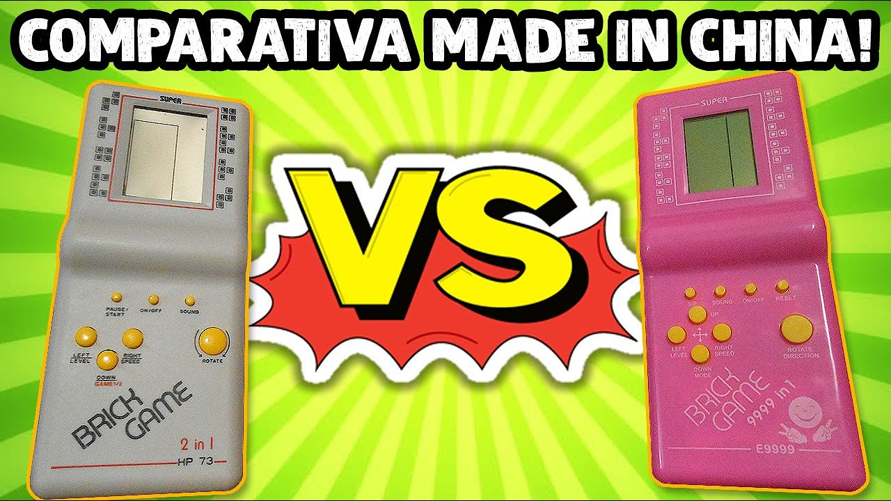 BRICK GAME ANTIGUO VS MODERNO ¿SON IGUALES? ¿CUAL ES MEJOR? | Review comparativa