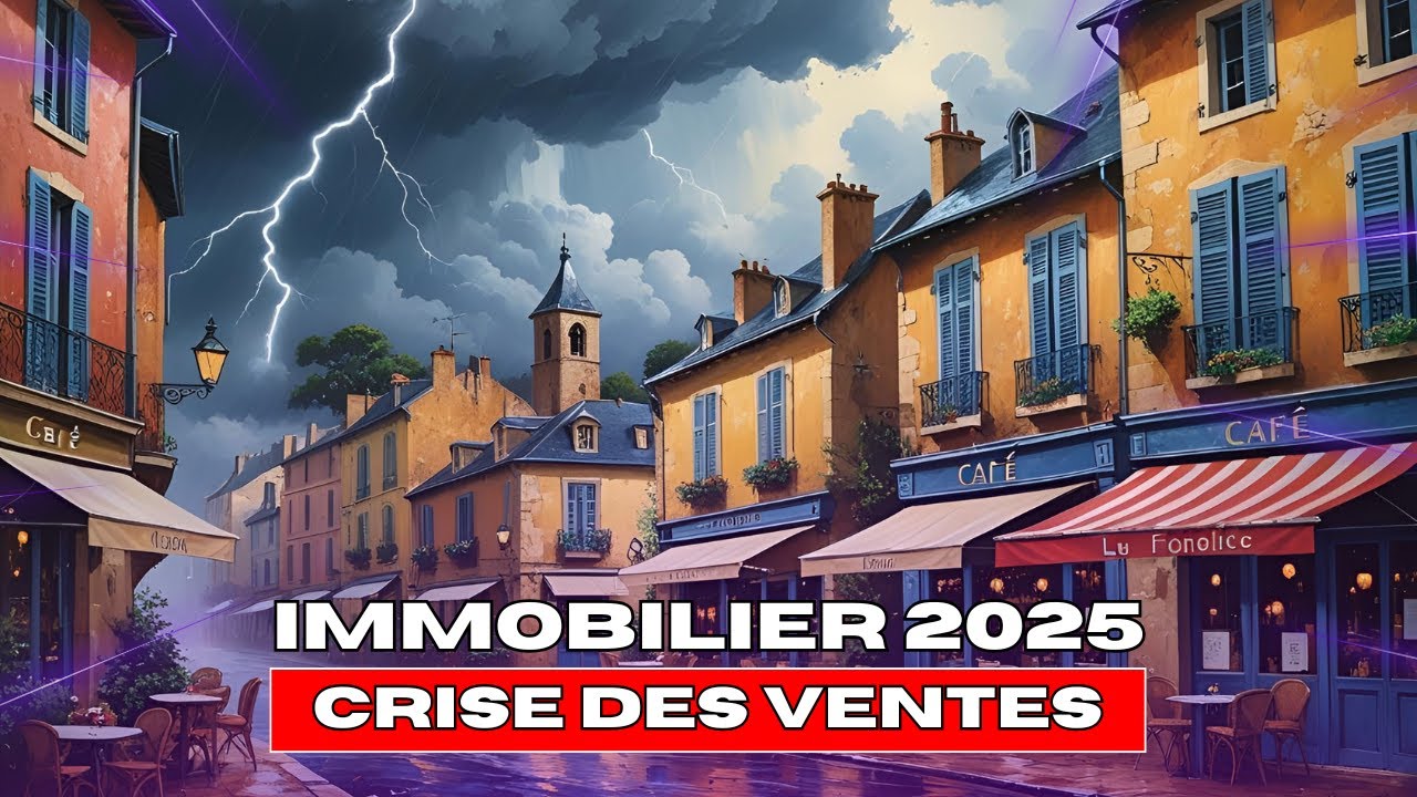 Immobilier 2025 🔴 Crise des ventes immobili&egrave;res ; Vendeurs, le march&eacute; a tourn&eacute;, ... !!!!