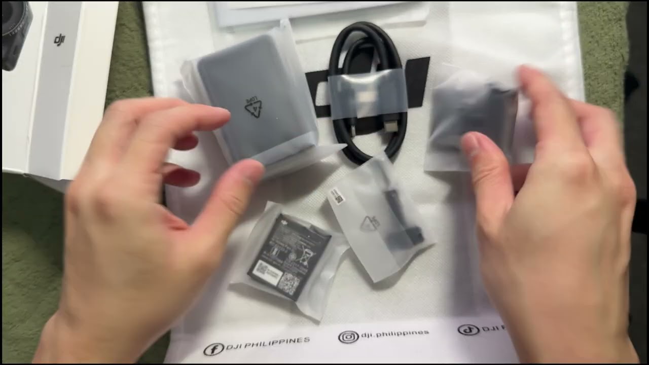 DJI OSMO 6 UNBOXING NO EDIT
