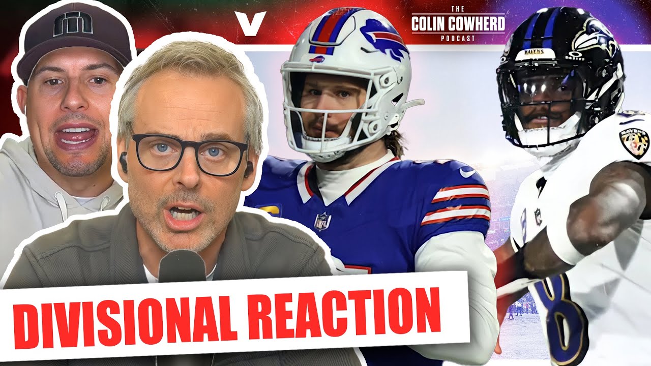 Reaction to Ravens-Bills, Rams-Eagles, Commanders-Lions, Texans-Chiefs | Colin Cowherd NFL