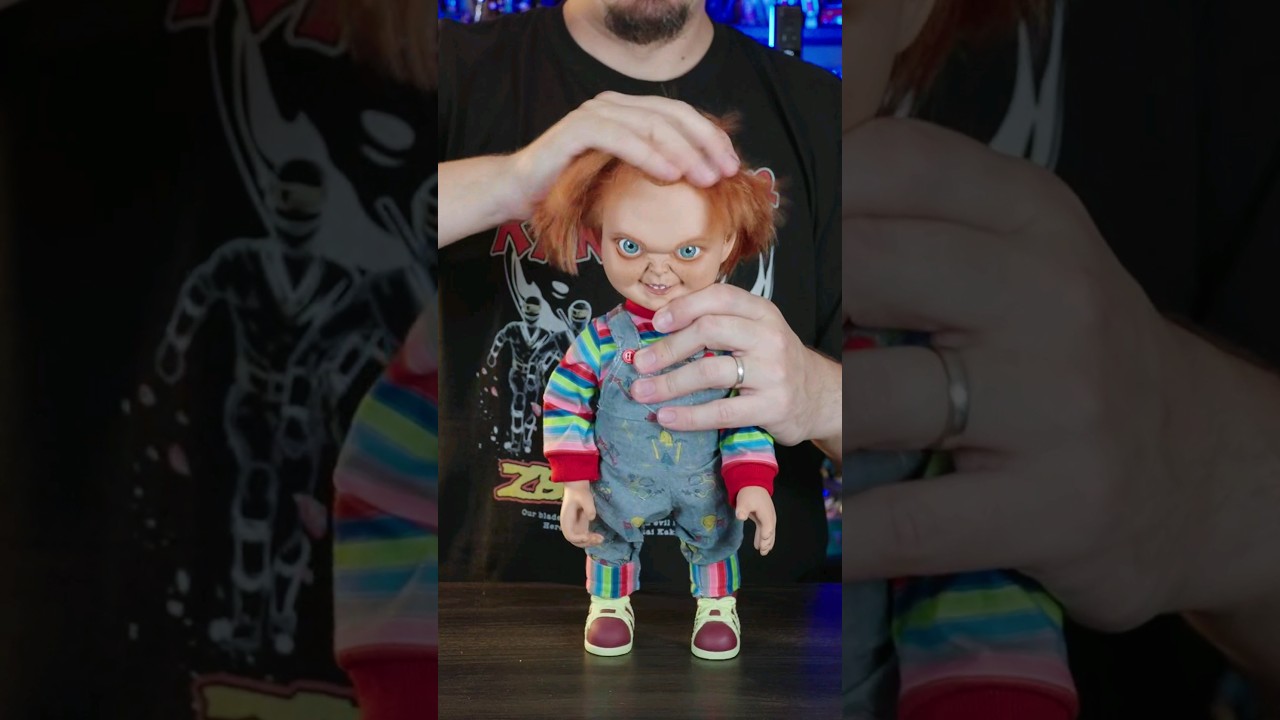 cute little boy Chucky Mezco Unboxing