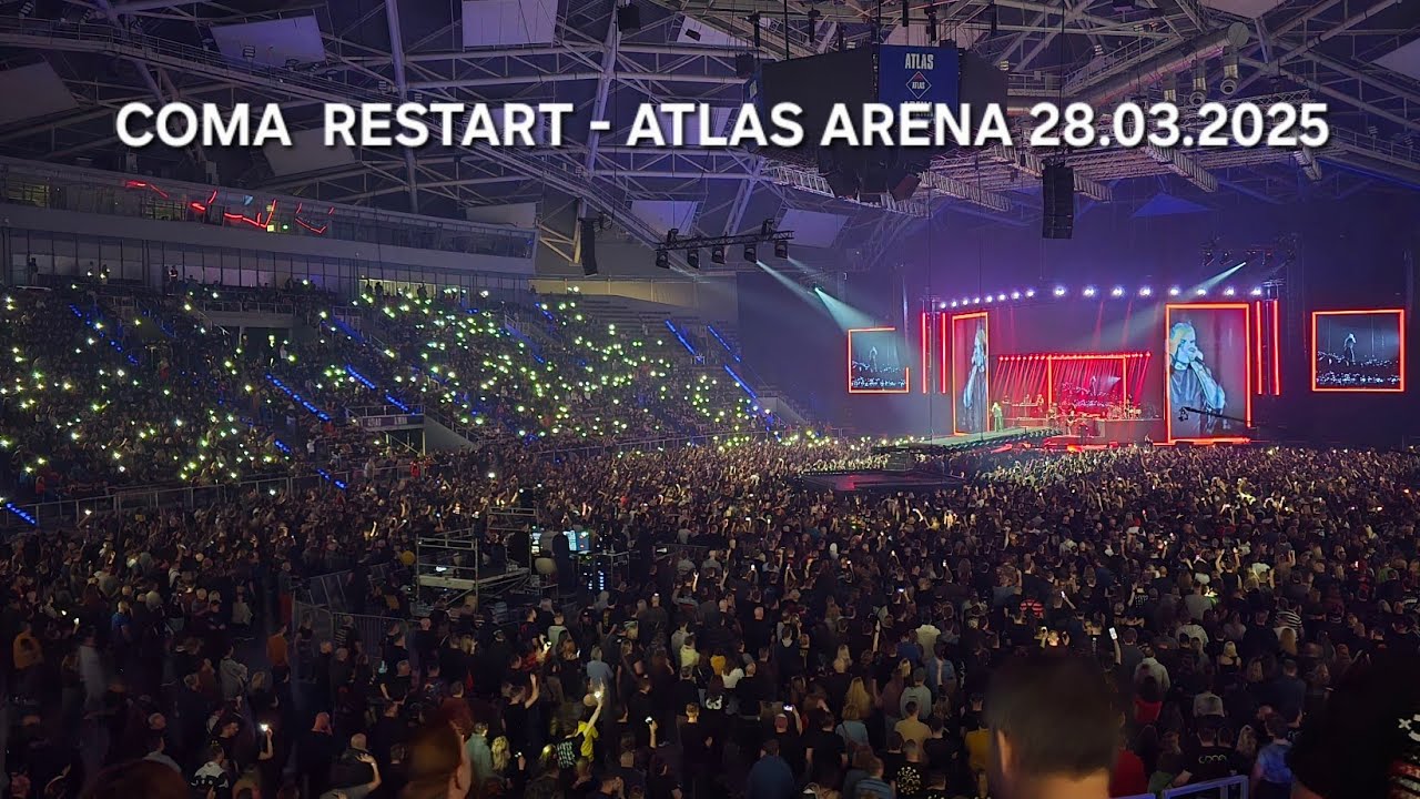 COMA RESTART - Sto tysięcy jednakowych miast - Atlas Arena, Łódź 28.03.2025