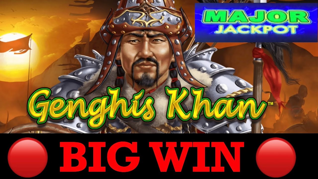 BIG WIN on GENGHIS KHAN SLOT MACHINE 🎰 POKIE WINS
