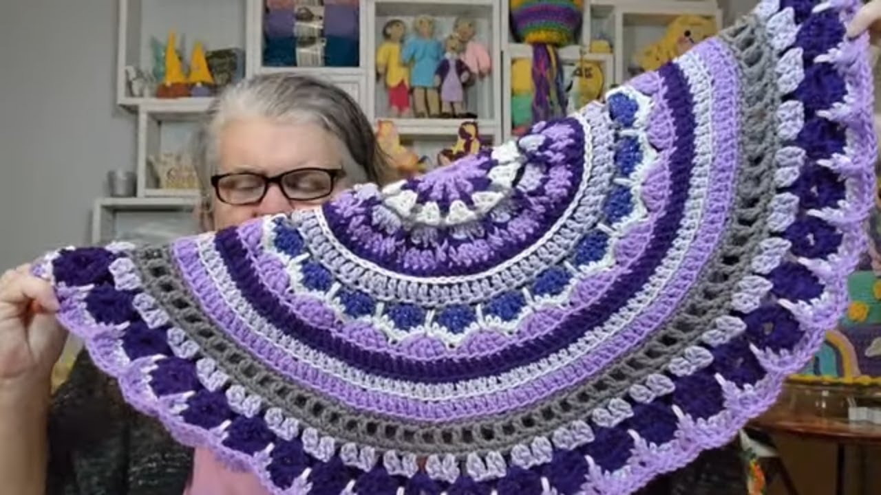 Crochet Mandala Blanket Week 2