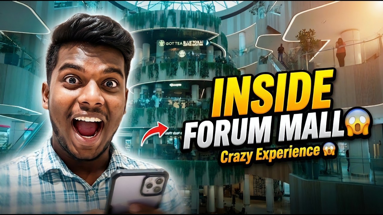 Inside Forum Mall Bangalore 🤯 | Crazy Experience You Won’t Expect!| Yashas S |Vlog 69