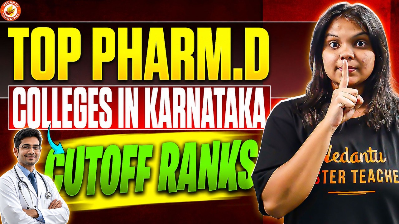 Top Pharm.D Colleges in Karnataka 💊🏥 | Cutoff Ranks, Placements & Fees 🚀 | Varshini Ma&rsquo;am