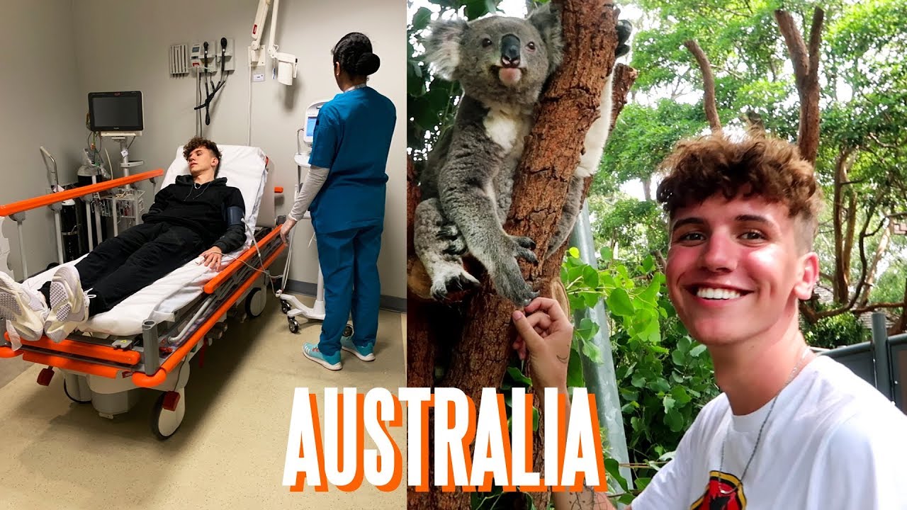SKONČIL JSEM V NEMOCNICI | AUSTRALIA TRIP