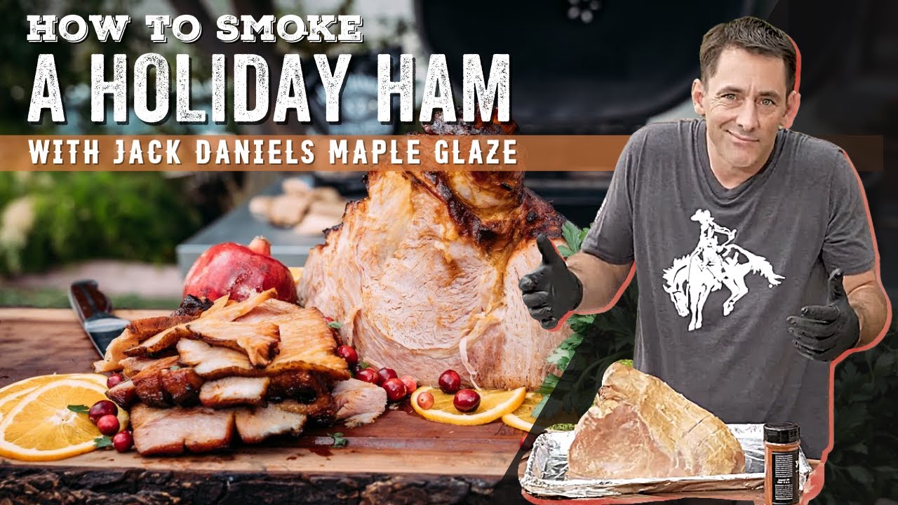 How to make Smoked Ham with Maple Whiskey Glaze