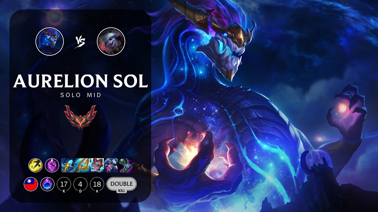 Aurelion Sol Mid vs Tristana - TW Grandmaster Patch 14.2