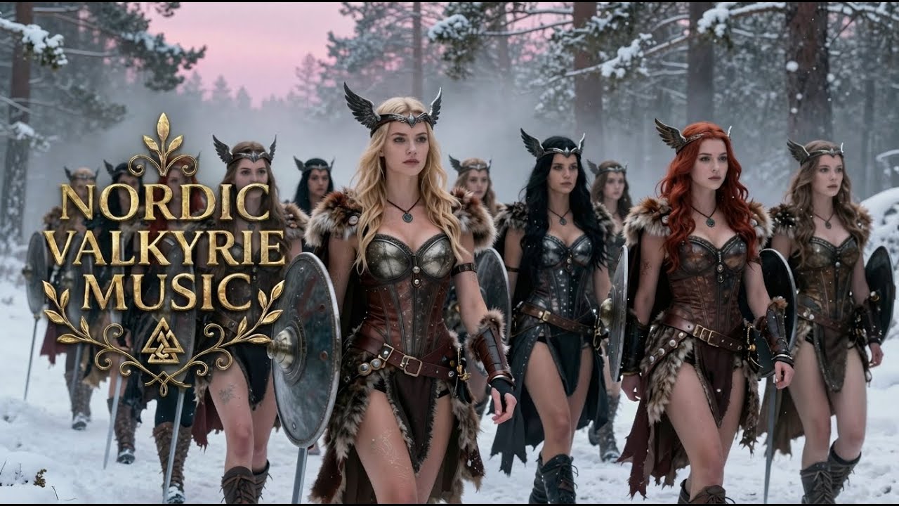Valkyrie War Chants | The Long March | Nordic Battle Music & Female Vocals