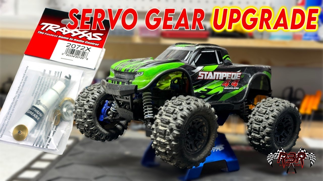 Traxxas Stampede 4X4 VXL | Servo Gear UPGRADE