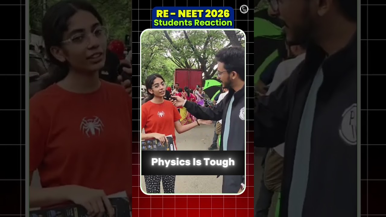 Physics Tough 😱 | Students Reaction on RE NEET 2026 | Students Response | Telugu