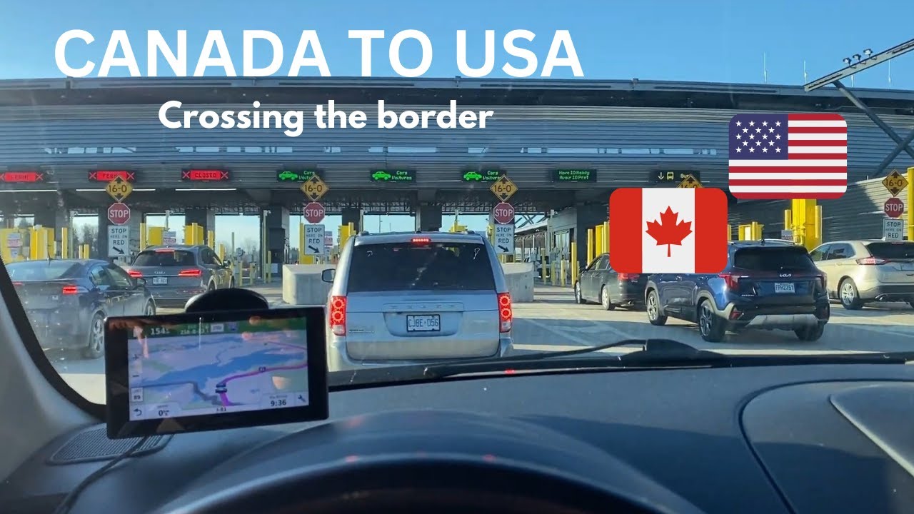 Kingston Ontario to Syracuse New York l Road trip Vlog l Border crossing