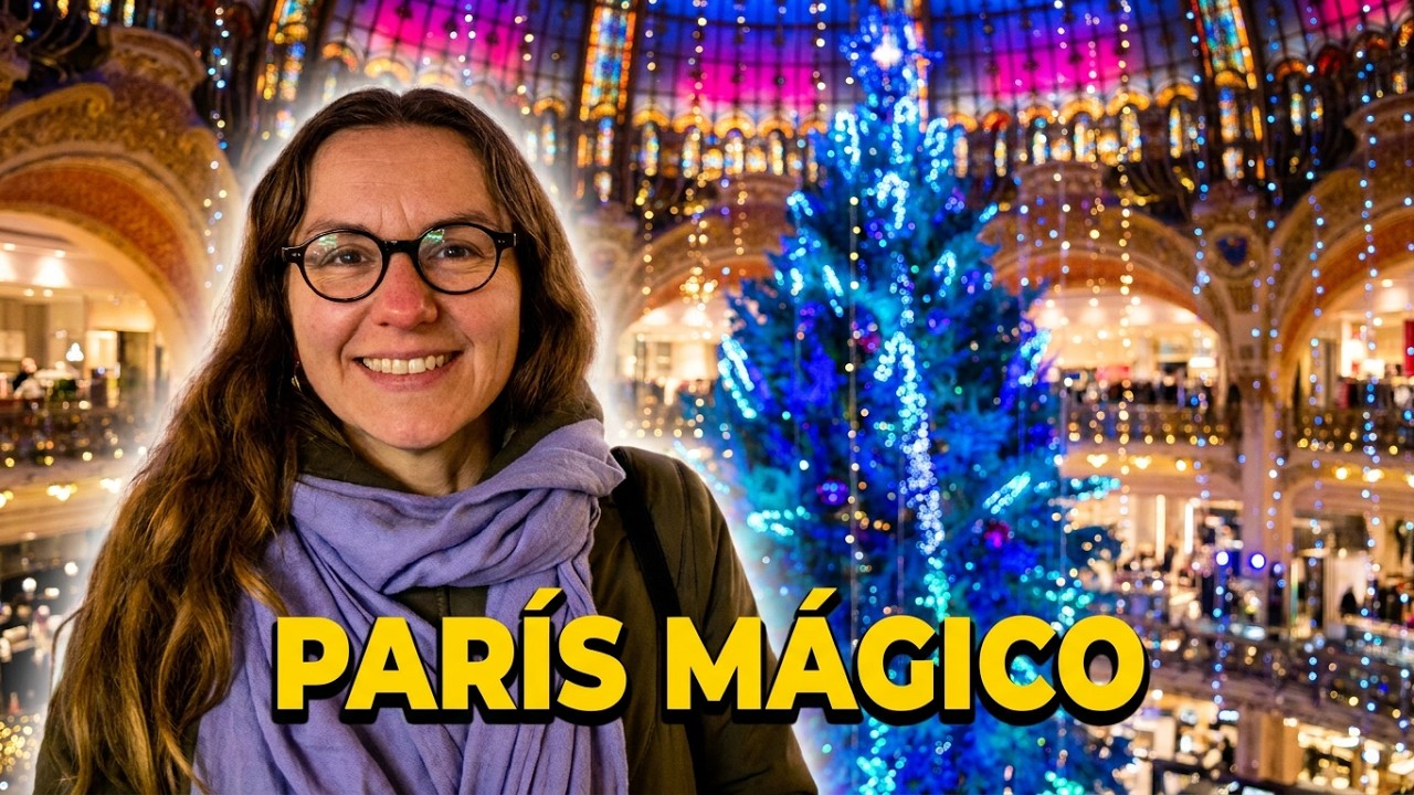 🎅🏼🎄 Así se Vive la Navidad en París 🇫🇷✨ ¡Qué elegancia la de Francia!