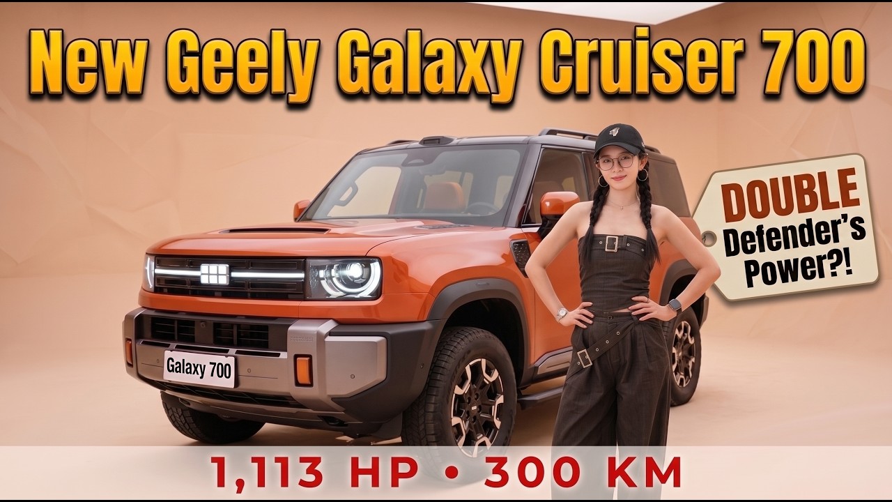 Geely&rsquo;s New 1,100+ HP SUV SHOCKS The World! (Galaxy Cruiser 700)