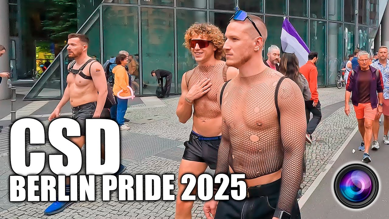 CSD Berlin Pride 2025 🌈  Kicking Off the Celebration at Potsdamer Platz!