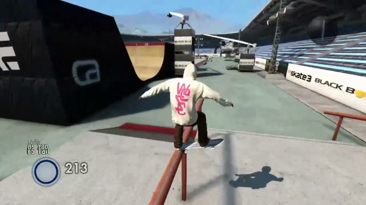 Skate 3 High Level Freeskate - No Commentary - 30 Minutes - Maloof Stadium -