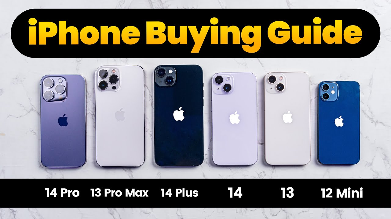 I Bought Every iPhone - Best iPhone Test for You☝🏼 | iPhone Buying Guide Late 2022 | No Confusion