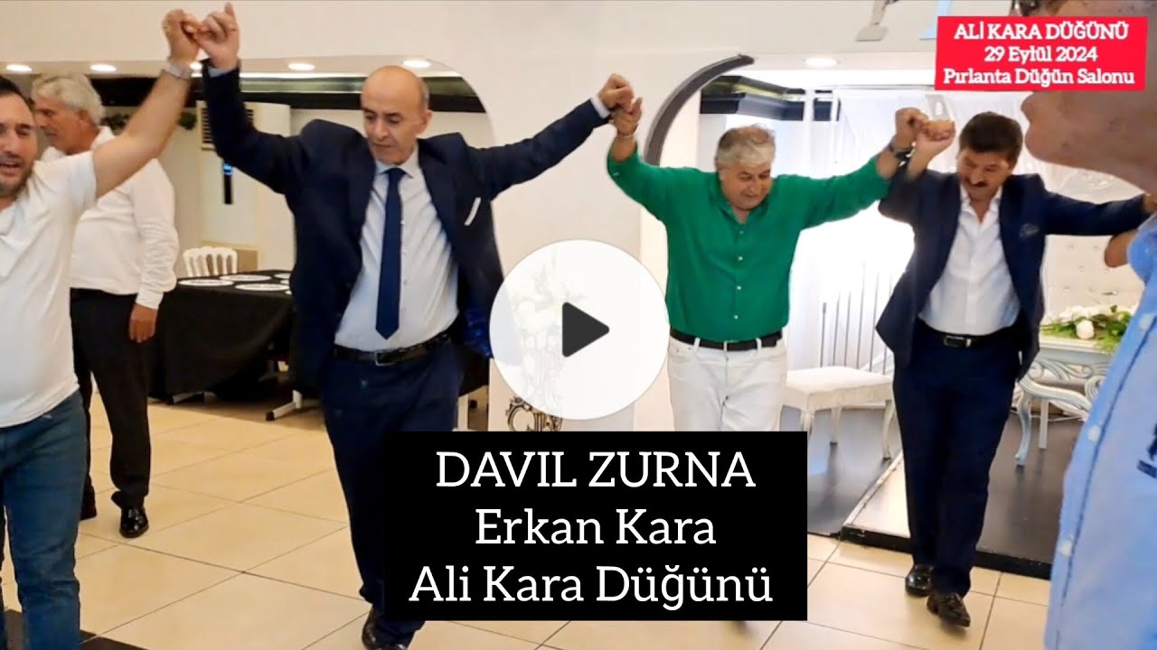 Ali Kara Düğünü Çalğanlı Davul zurnacı Erkan Kara.