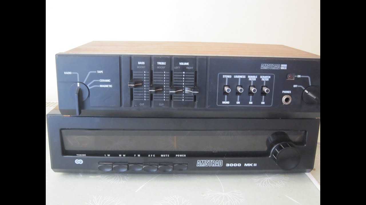 Amstrad 8000 Mk 3 vintage amplifier - a giant killer?
