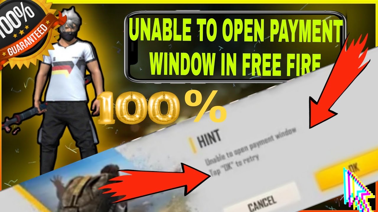 unable to open payment window in free fire 2021 | Free fire unable to open payment window 2021