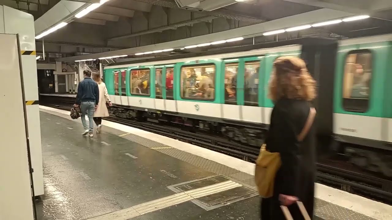 [Paris] Métro 5 & 7 - Gare de l'Est (MF01 et MF77)