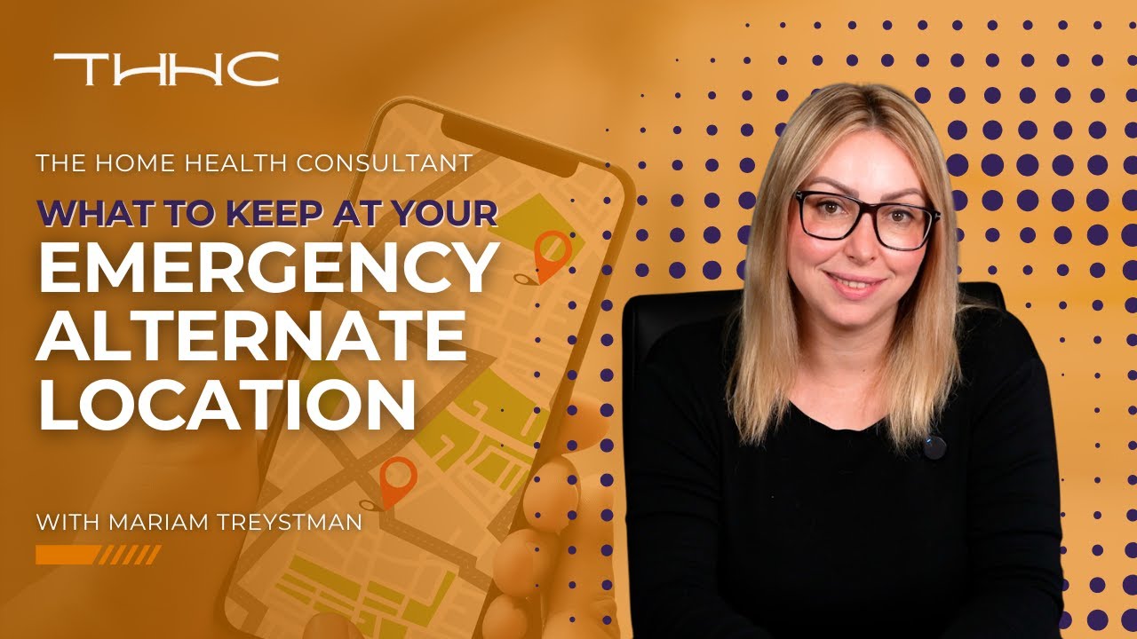 What to Keep at Your Emergency Alternate Location