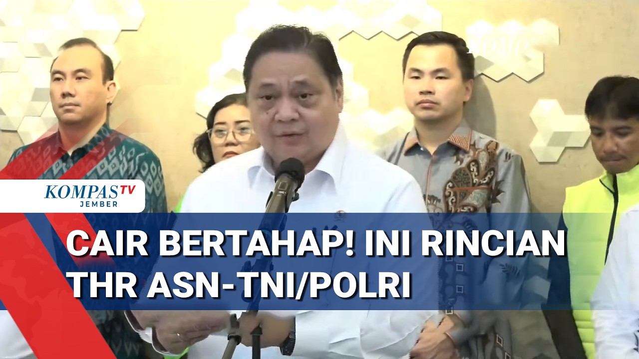 Tok! THR ASN–TNI/Polri Cair Sejak 26 Februari, Total Rp55 Triliun