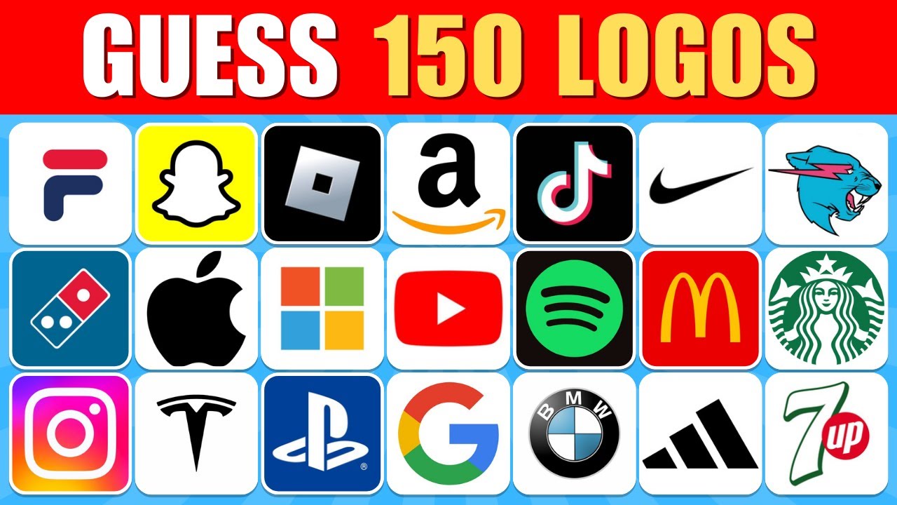Guess The Logo in 3 Seconds Quiz 🔥| Can You Guess 150 Logos?
