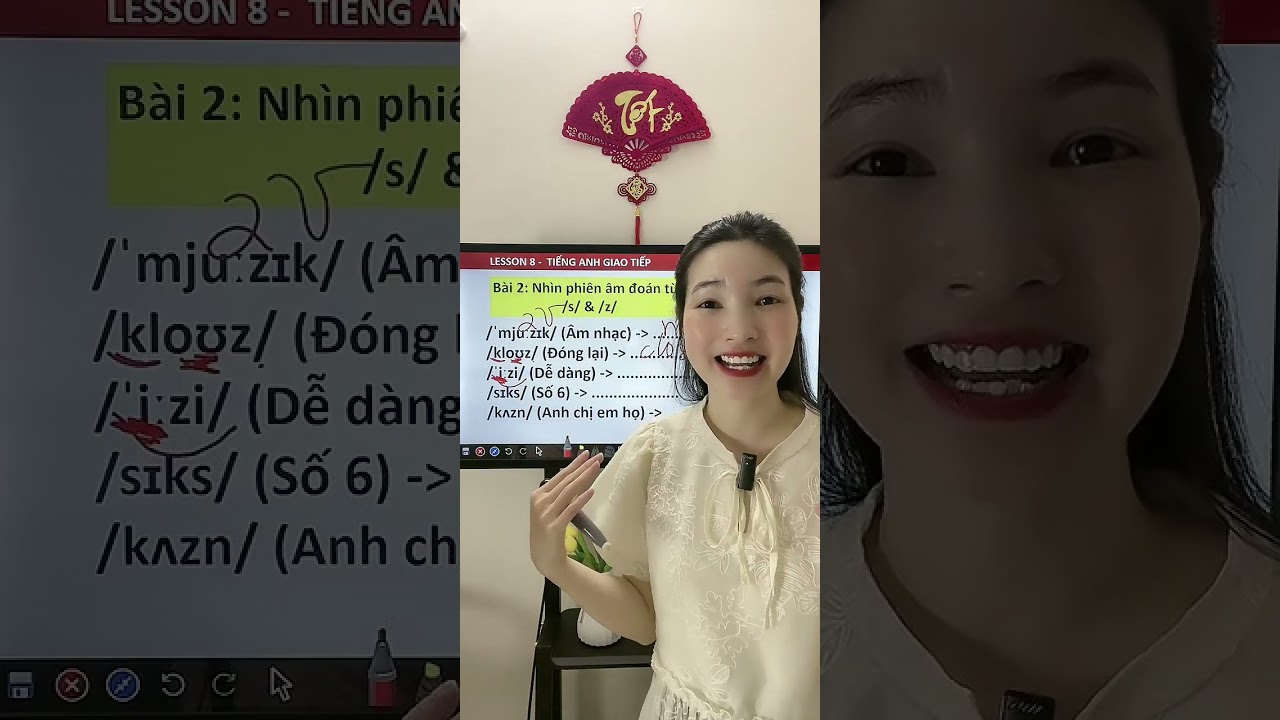 Lesson 8 [Phát âm] – Xây móng IPA - phụ âm /s/ /z/ /ʃ/ /ʒ/ cho người mới bắt đầu!
