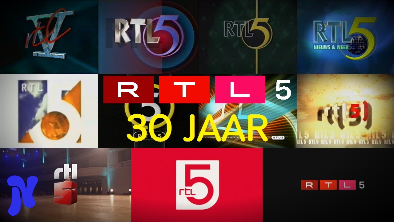 RTL5 leaderoverzicht (1993-2023)