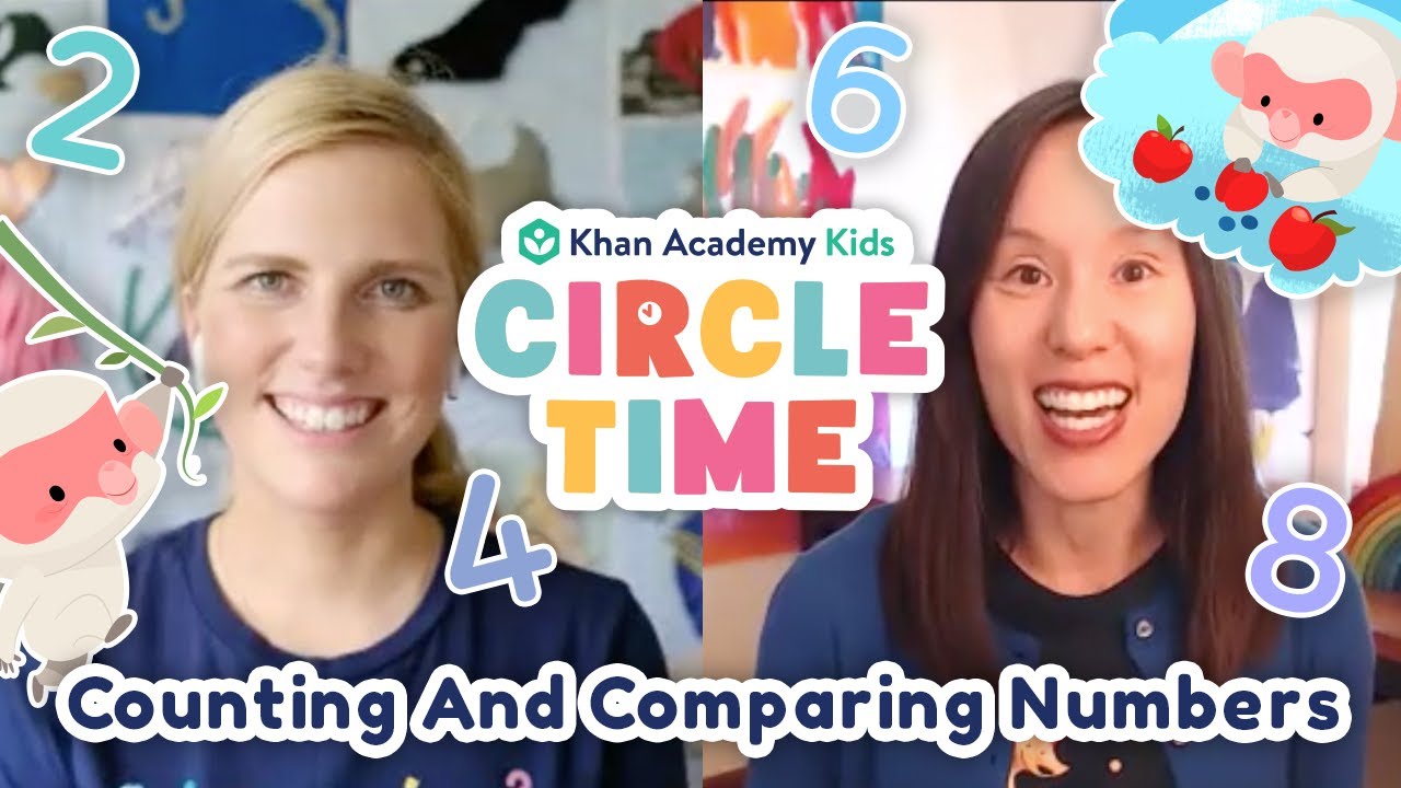 Count & Compare Numbers | Snow Monkey Storytime | Get Well Soon | Circle Time With Khan Academy Kids